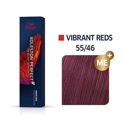 Wella Koleston Perfect 60ml 55/46 hellbraun intensiv rot violett