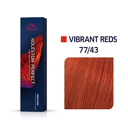 Wella Koleston Perfect 60ml 77/43 mittelblond intensiv rot gold