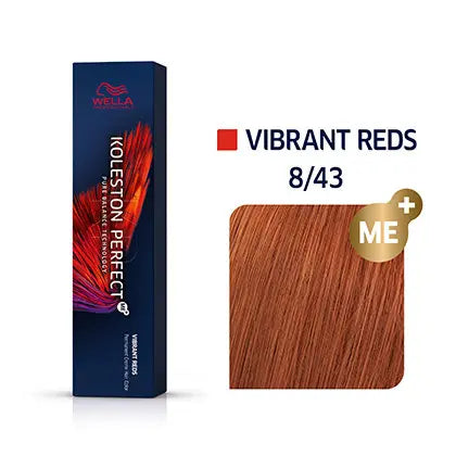 Wella Koleston Perfect 60ml 8/43 hellblond rot gold