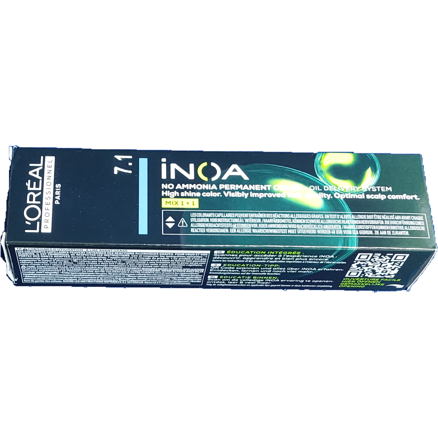 L'oreal Inoa Haarfarbe 7,1 mittelblond asch 60ml