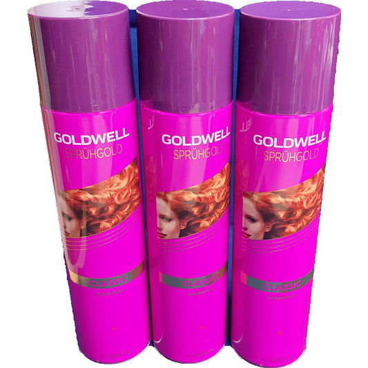 GOLDWELL Sprühgold Classic Haarspray 3x 400ml