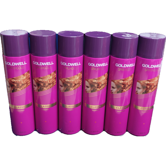 GOLDWELL Sprühgold Classic Haarspray 6x 600ml