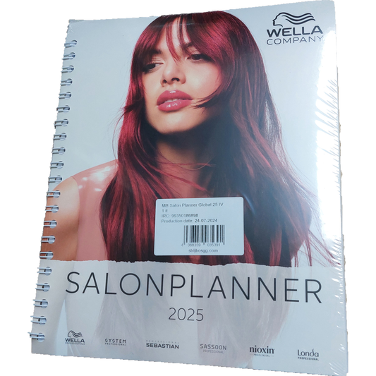 Wella Terminplaner Salonplaner Vormerkbuch 12er 2025