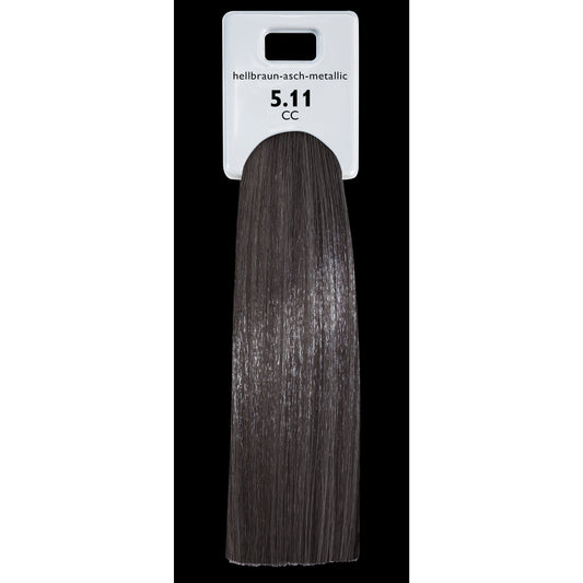 ALCINA Color Creme Haarfarbe 60ml 5.11 hellbraun-asch-metallic