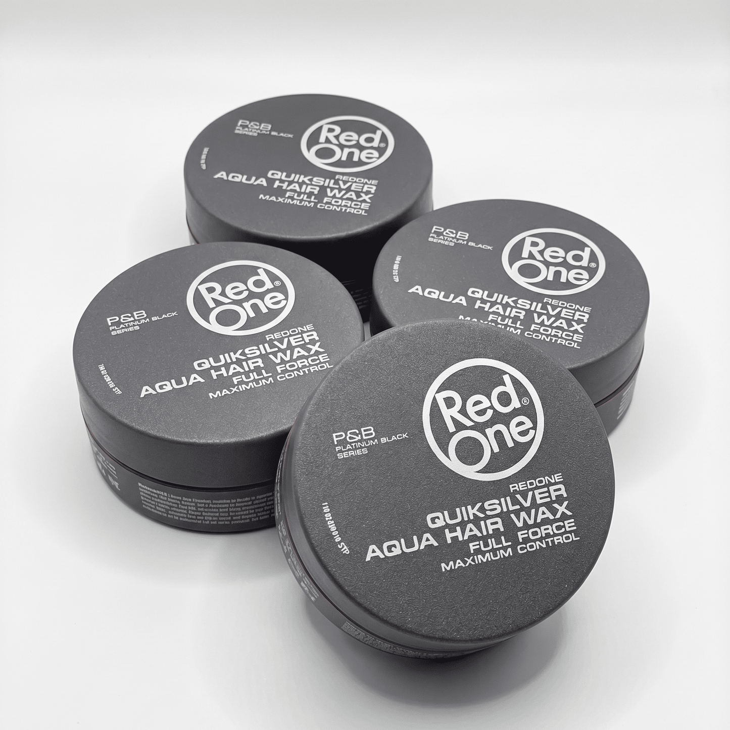 RedOne Aqua Hair Wax Full Force Maximum Control Quiksilver 4x150ml by Frisör Schäfer Online Shop.