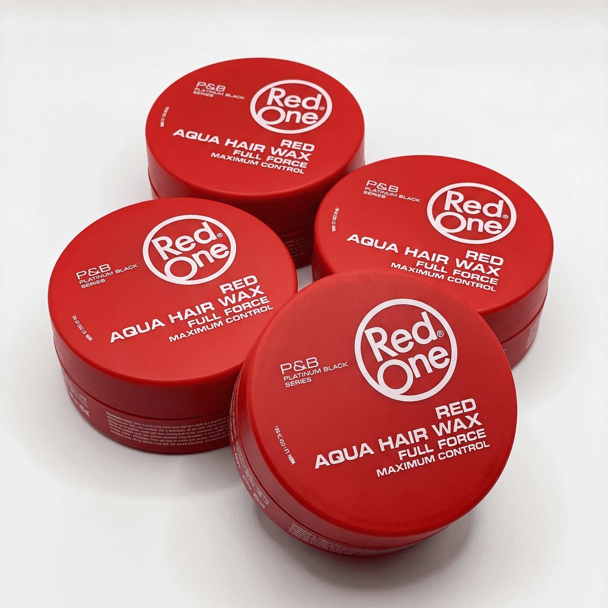 RedOne Aqua Hair Wax Full Force Maximum Control Red 4x150ml by Frisör Schäfer Online Shop.