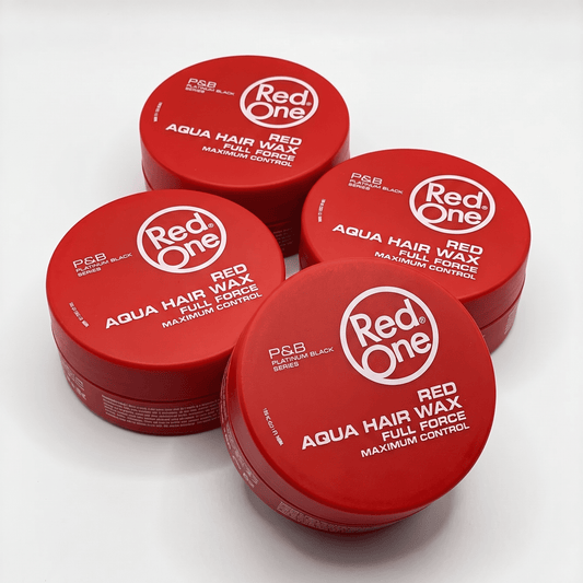 RedOne Aqua Hair Wax Full Force Maximum Control Red 4x150ml by Frisör Schäfer Online Shop.