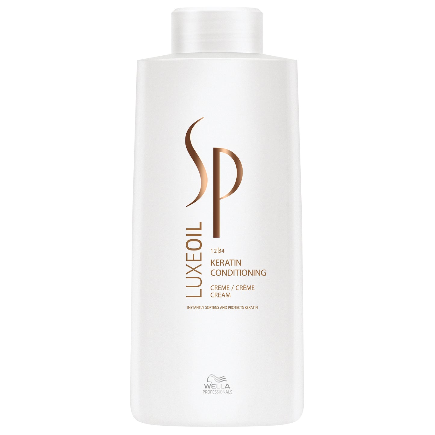 WELLA System Professional Luxe Oil Keratin Conditioning Creme conditioner  1000ml