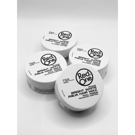 RedOne Aqua Hair Wax Full Force Bright White Maximum Control 4x150ml by Frisör Schäfer Online Shop.