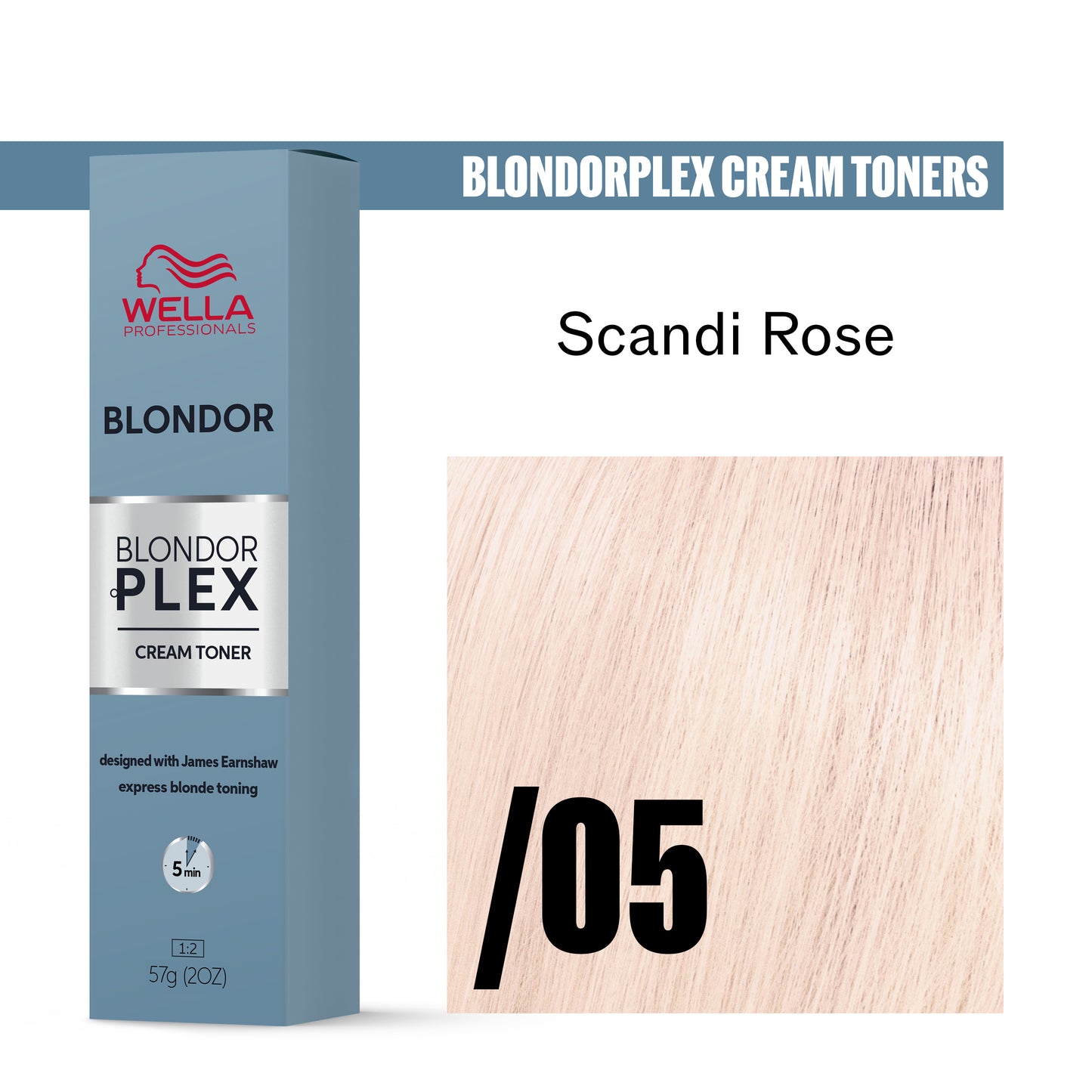 Wella BlondorPlex Cream Toner /5 Scandi Rose 60ml