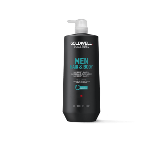 GOLDWELL Dualsenses Men Hair & Body Shampoo  1000ml by Frisör Schäfer Online Shop.