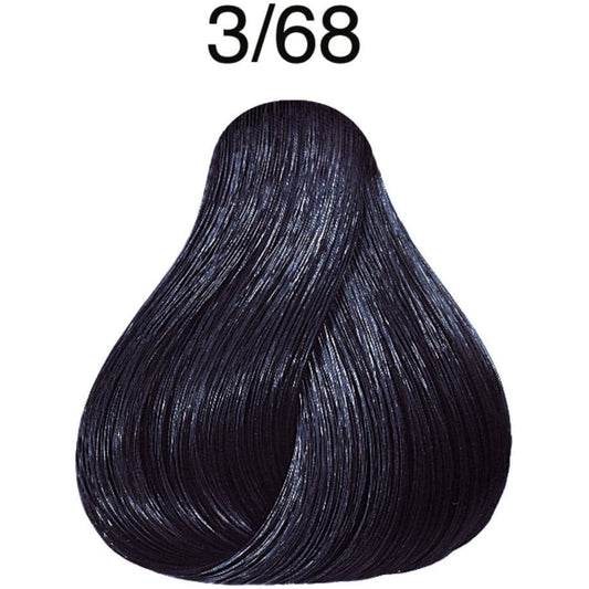 Wella Color Touch 60ml  3/68  dunkelbraun violett-perl